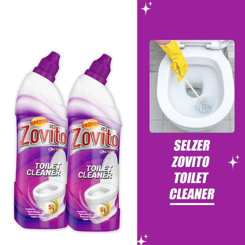 Selzer - ZOVITO Toilet Cleaner - 500ml (Pack of 2)